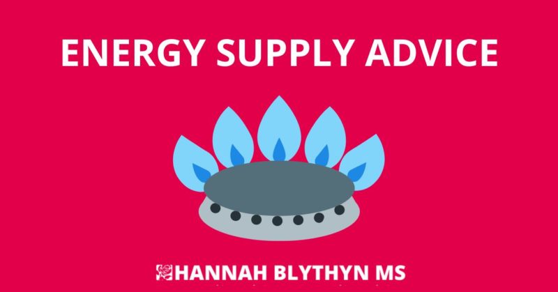 Energy Supply Advice